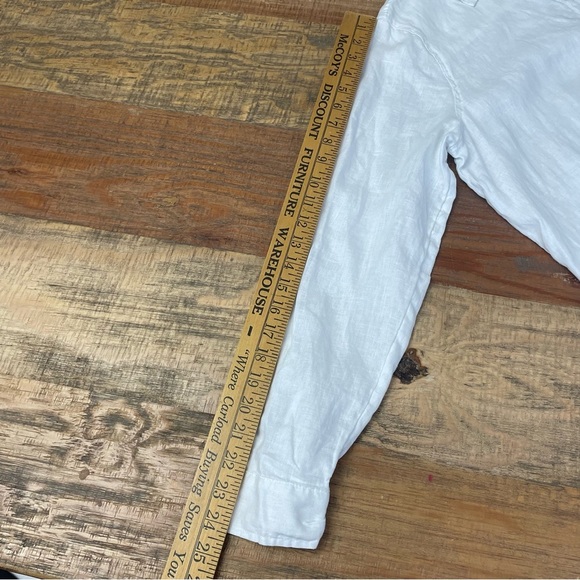 Sigred Olsen women’s Large white Linen tunic summer beach Resortwear - Picture 9 of 12